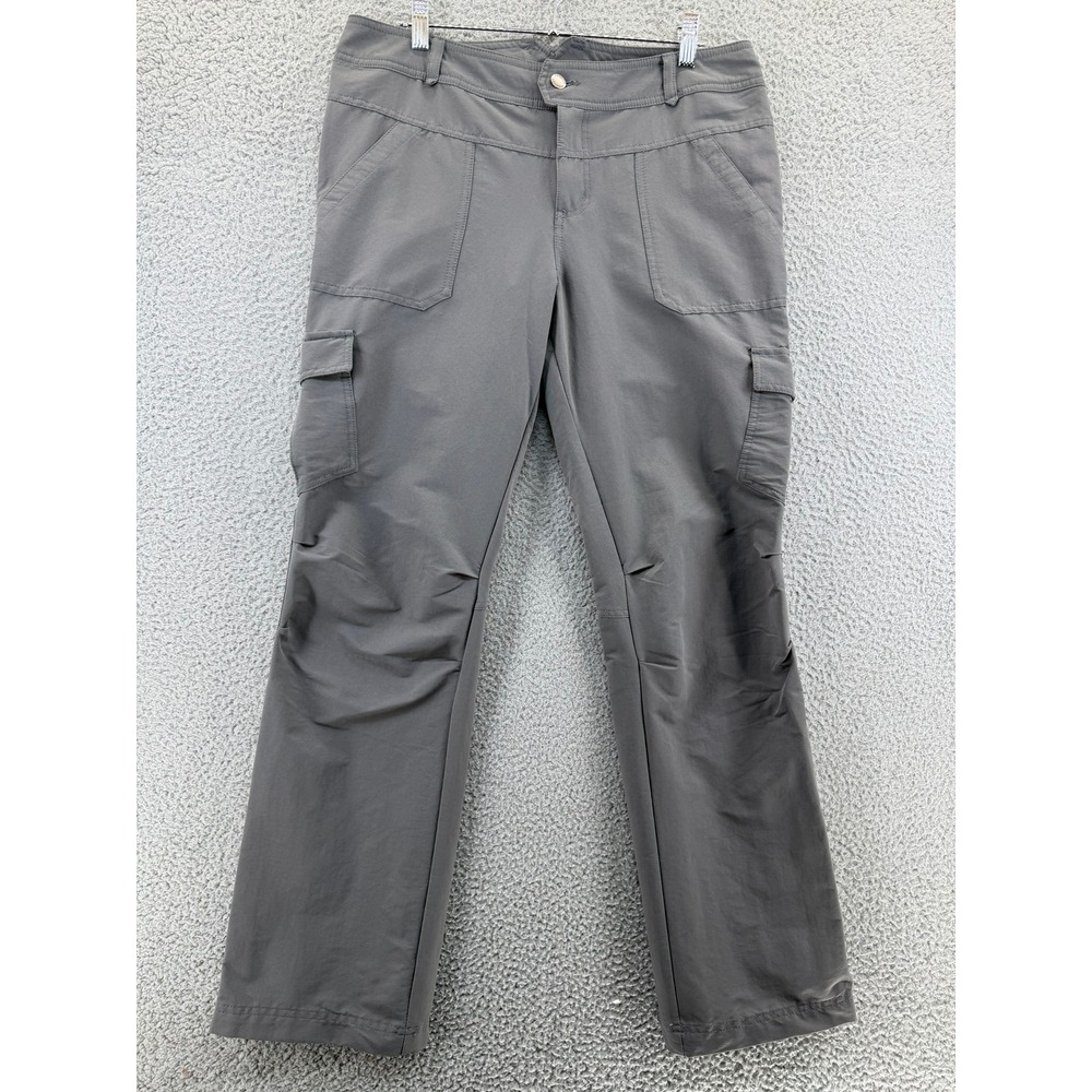 Columbia Womens Omni-Shield Cargo Hiking Pants Grey Size 12 Regularβ AL8328